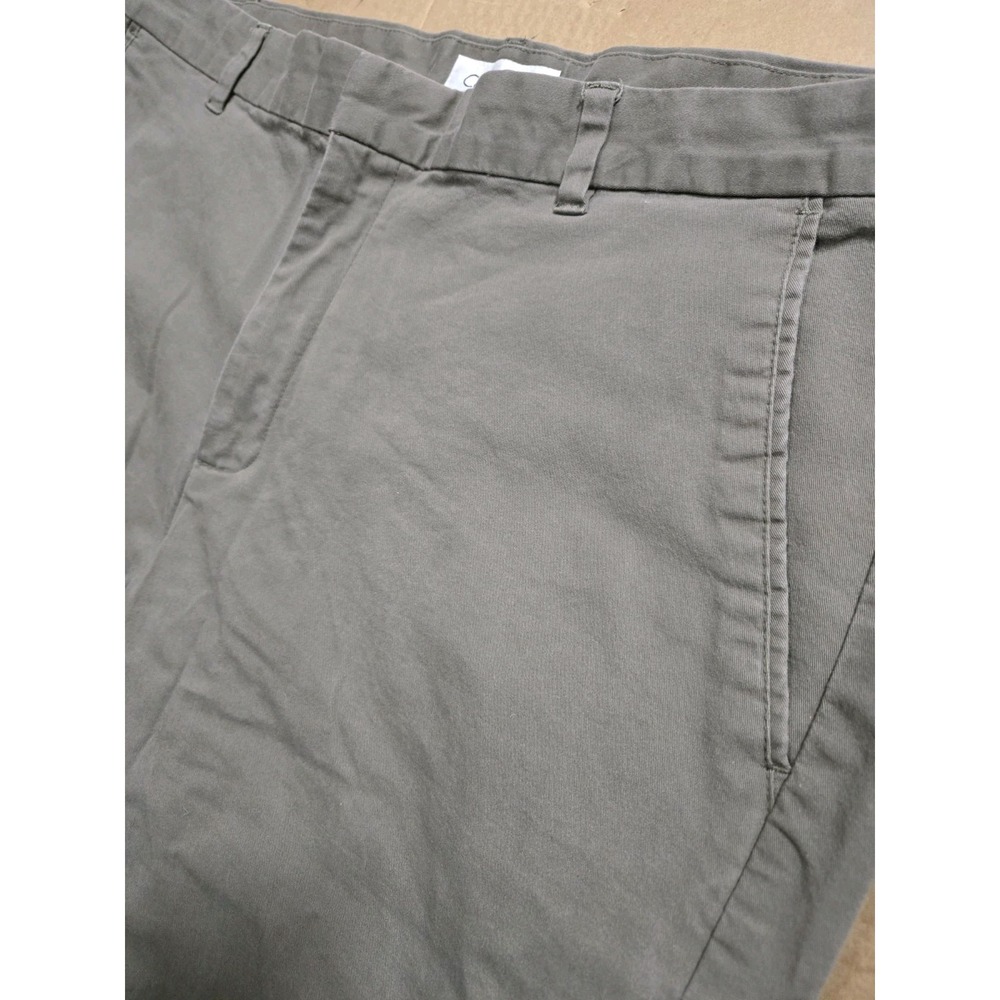 Calvin Klein Mens Dress Pants Flat Front‎ Chino Pant Size 38x30 - Picture 2 of 6